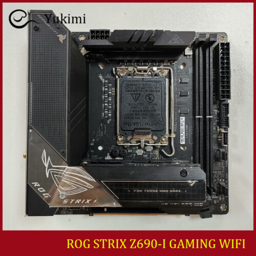 FOR ASUS ROG STRIX Z690-I GAMING WIFI DDR5*2 64GB LGA1700 HDMI 2.1 Motherboard