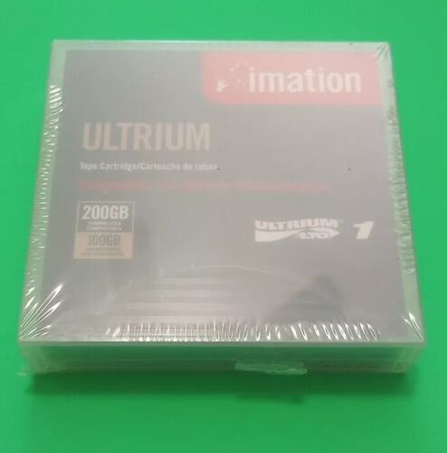 Cartridge Of Ribbon Imation ULTRIUM LTO 1 Original Factory Sealed 100/200GB