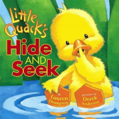 Little Quack Hide and Seek by Thompson, Lauren Paperback Book The Fast Free