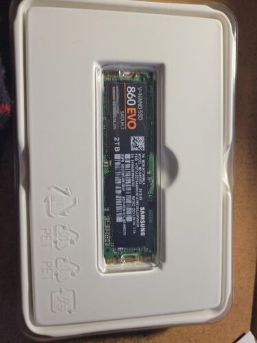 Samsung 860 EVO 2TB M2 M.2 V-NAND SSD 2TB MZ-N6E2T0BW MZ-N6E2T0 1 day 10 hours