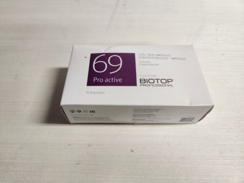 BIOTOPBIOTOP PROFESSIONAL 69 PRO ACTIVE CURL HAIR TREATMENT AMPOULES Retail $115