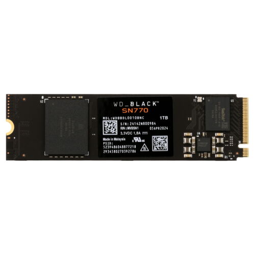 Black 1TB SN770 NVMe Internal Gaming SSD Solid State Drive