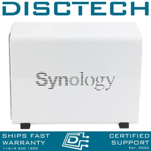 Synology 28TB DiskStation DS223j 2-Bay SATA Quad Core Encrypted NAS Server