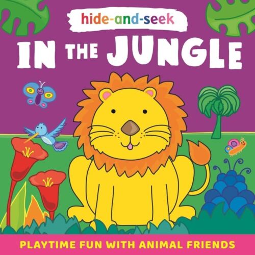 Hide-and-Seek In the Jungle by Igloo Books Board book Book The Fast Free