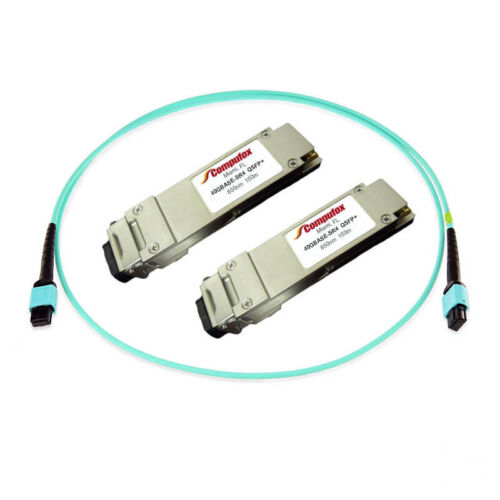 KIT- QSFP-40G-SR4 QSFP+ with OM3 MPO Cable for Edge-Core MINIPACK AS8000