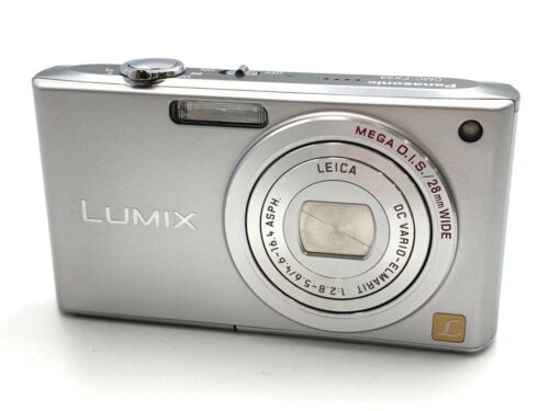 Panasonic Lumix Dmc-Fx33-S Silver Compact Digital Camera