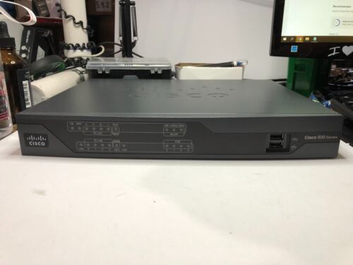 Cisco 891-W 8-Port Gigabit Ethernet Security FCC Router Inspected **READ BELOW**