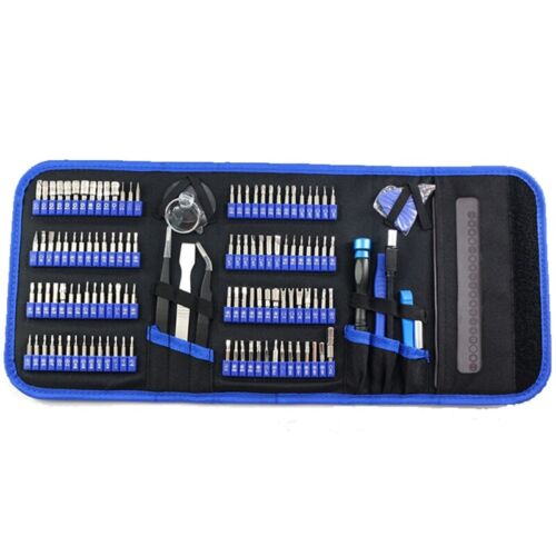 Screwdriver Set 128-Piece Electronics Screwdriver for 112 Bits Magn