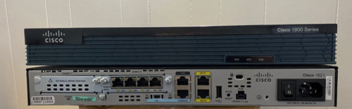 CISCO 1921/K9 Router w/EHWIC 4ESG Card