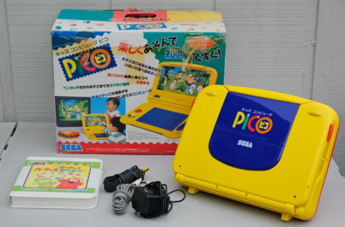 SEGA PICO Learning System Console JAPANESE RARE FOR PARTS