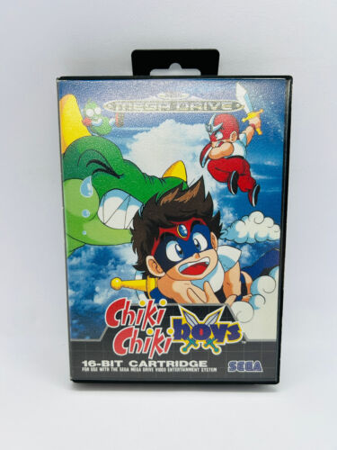 Chiki Chiki Boys Sega Mega Drive Genesis CIB COMPLETE BOX MANUAL