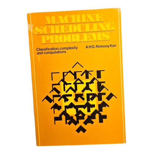 Machine Scheduling Problems | A. H. G. Rinnooy Kan | Paperback