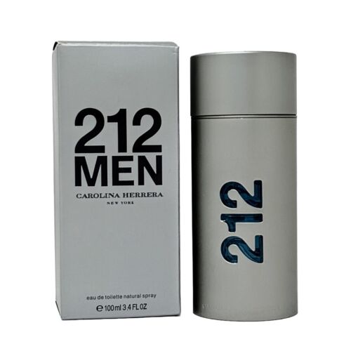 Carolina Herrera 212 Men NYC EDT 3.4oz Luxury Men’s Fragrance Sealed