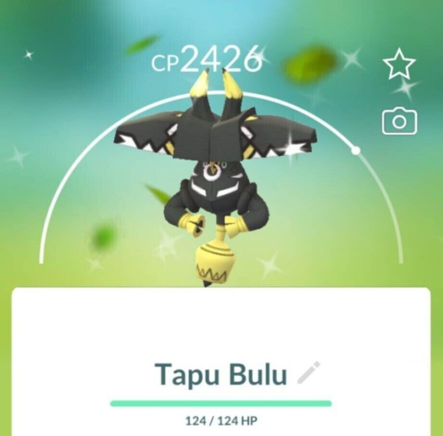 – Shiny Tapu Bulu –  PTC – 80k stardust -Description