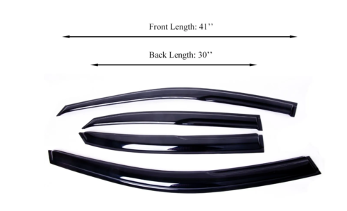 Acrylic Safe Smoke Window Visor Deflector Guard Fits Lexus RX350 2010-2015