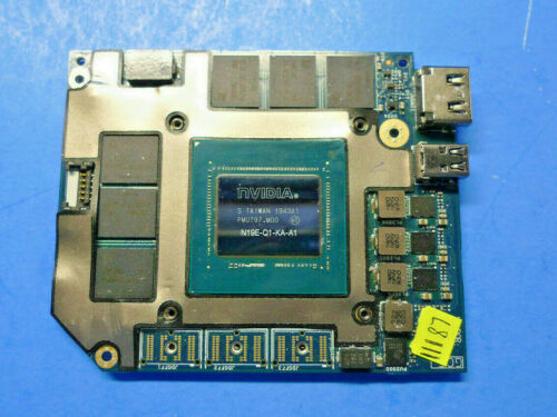 Dell Precision 7540 Video Card Nvidia Quadro RTX 3000 6GB N19E-Q1-KA-A1 MWDWM