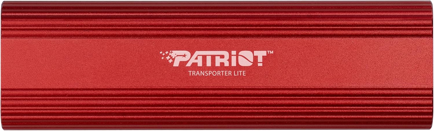 Patriot Transporter Lite 512GB Type-C USB 3.2 Gen 2 External Portable SSD – External Solid State Drive – PTPL512GPEC