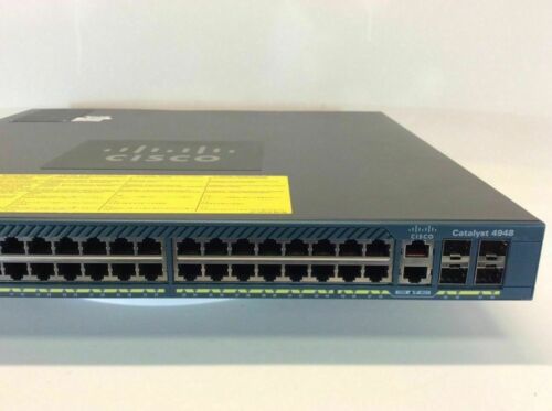 Cisco WS-C4948-S 48 Port Gigabit Switch WS-C4948  – SameDayShipping