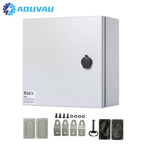 AOUVAU 20x20x12” Carbon Steel Electrical Enclosure IP66 Wall Mount Junction Box