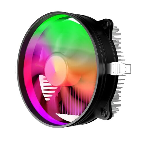 90mm RGB Cooling Fan PC Cooler Fit Intel Socket LGA 775/1155/1156/1200/1356/1366