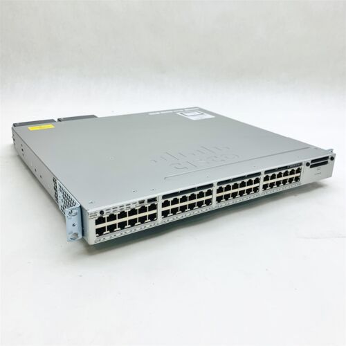 Cisco Catalyst C3850 WS-C3850-48P-S 48-Port PoE Gigabit Ethernet Managed Switch