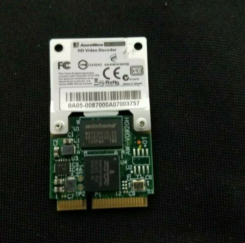 -Broadcom AW-VD920H BCM970015 70015 Mini PCI-E APPLE TV 1080p Crystal HD Decoder