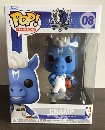 Funko Pop! NBA Mascots Dallas Mavericks Champ Pop! Vinyl Figure #08 In Stock