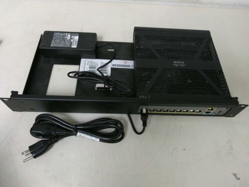 Cisco ASA 5506-X Network Security Appliance W/Rack Mount + Power Adapter