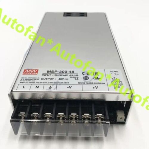 1PCS New MSP-300-48 Switching Power Supply 48V 7A 300W #F7