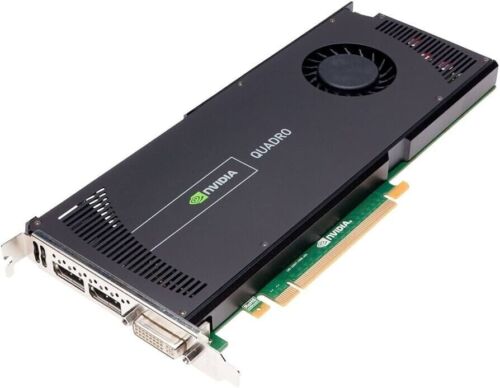 Nvidia Quadro 4000 2GB GDDR5 – PCIE 2.0 x16 – DVI, 2 DisplayPorts P2007 0731Y3