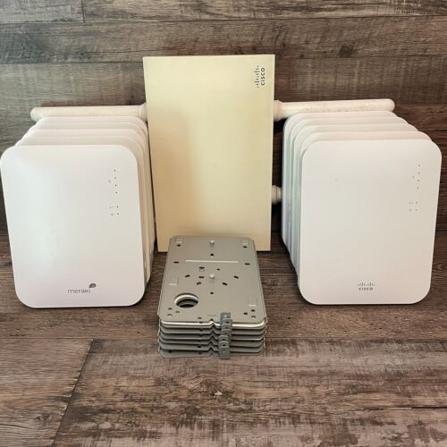 Cisco Meraki MR12 MR16 Wireless Access Point Lot Of 10 White As Is