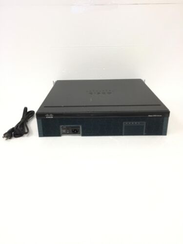 Cisco 2900 Series 3-Port Gigabit Integrated Services Router 2921, WORKING