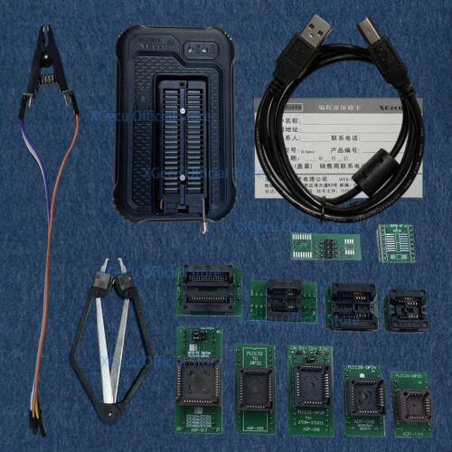 XG T48 (TL866-3G) Programmer for SPI/Nor/NAND Flash/EMMC BGA/TSOP/SOP + 13 parts