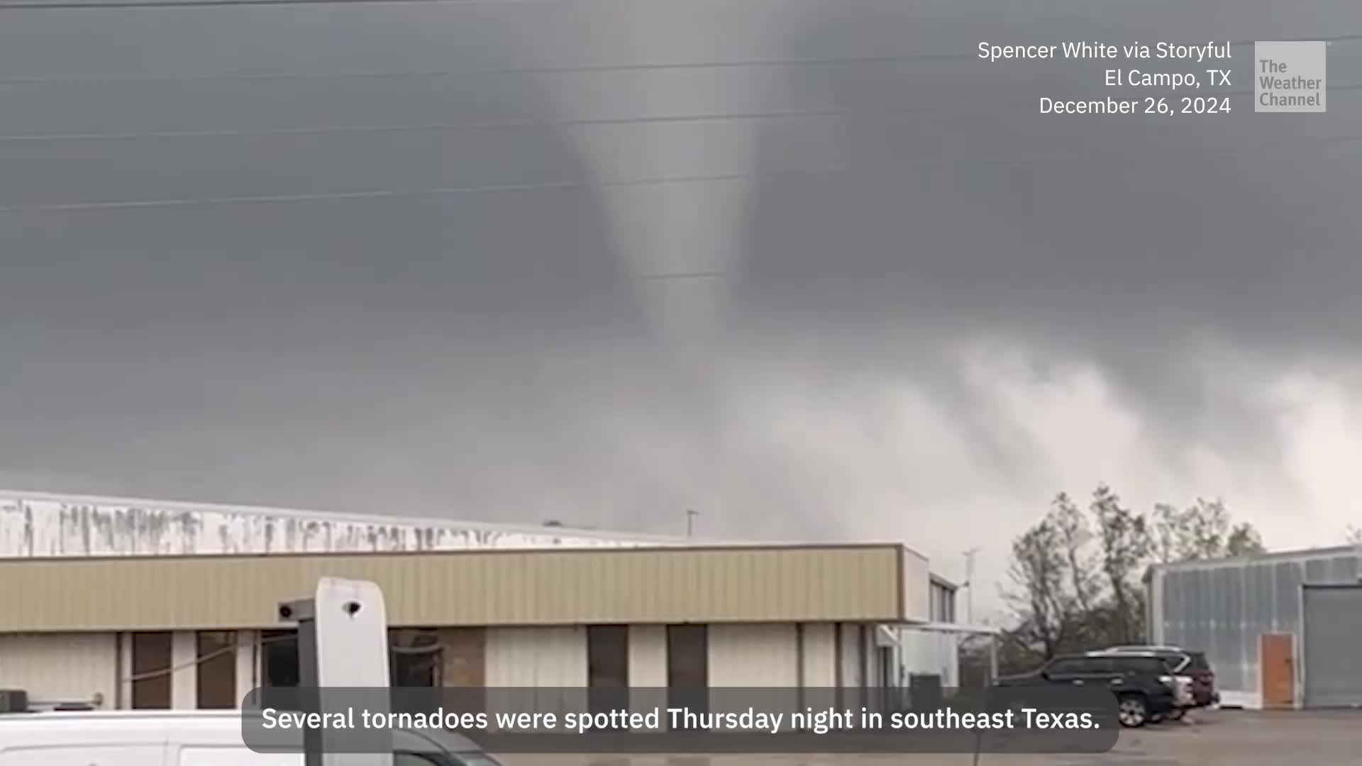 Tornadoes Spotted Across Southeast Texas