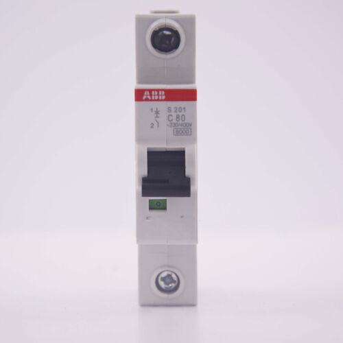 one abb New S201-C80 1P 80A Microcircuit Breaker SPOT STOCKS