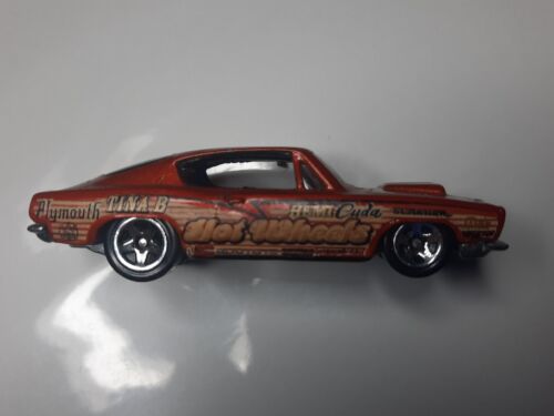 HOT WHEELS HEMI CUDA Mattel Die-Cast – Tina B Plymouth – 1:64 – Exclusive Copper