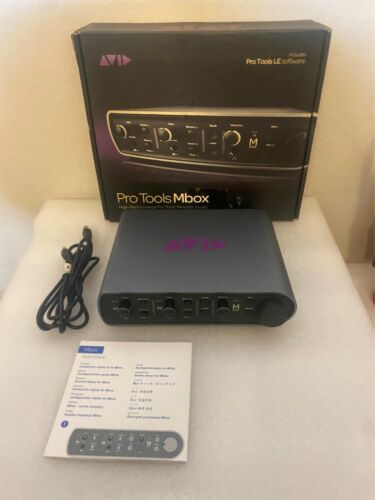 Avid Pro Tools LE Mbox 3rd Gen 9900-53110-12 USB NO SOFTWARE For Parts/Repair