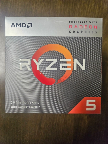 AMD Ryzen 5 2nd Gen with Radeon Graphics