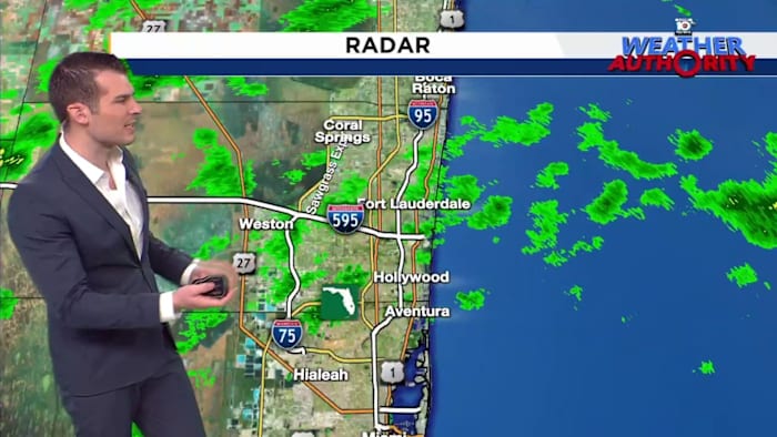 South Florida warms up ahead of rainy weekend forecasts