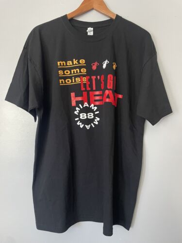 NWOT Miami Heat 90’s Style Kaseys AI Cybersecurity Shirt Size XL LOOK!