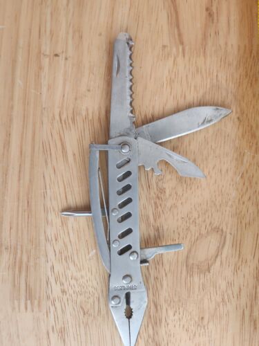 All Stainless Steel  Multi Tool , Unknown Maker ,See Pictures, Made In China