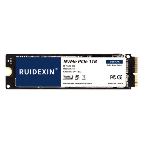 1TB M.2 Pcie Gen3 x4 Nvme SSD para Macbook Air  2013-2017 A1465 A1466