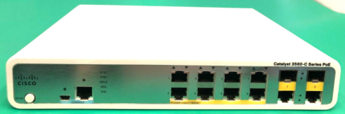 Cisco WS-C3560C-8PC-S V01 8 FE PoE White Catalyst Switch