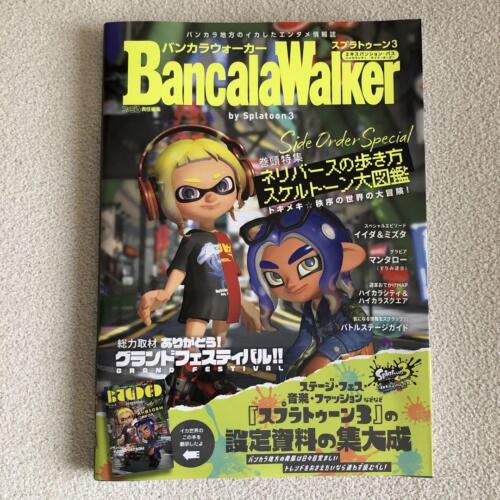 Nintendo Bancala Walker by Splatoon 3 Art Book Illustration KADOKAWA New JPN