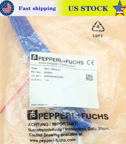 1PCS New Unopened Pepperl+Fuchs IQH1-18GM-V1 Read-Write Head IQH1-18GM-V1