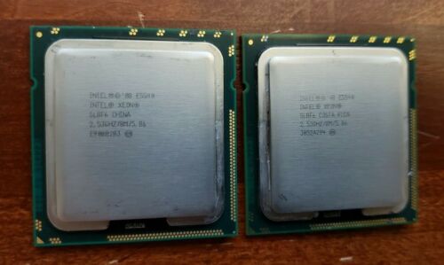 LOT OF 2 Intel Xeon CPU E5540 2.53GHz 8M LGA1366 4-Core Processor SLBF6