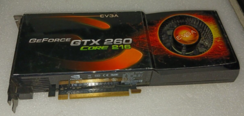 EVGA NVIDIA GeForce GTX 260 (896P31265AR) 896MB GDDR3 SDRAM PCI Express x16…