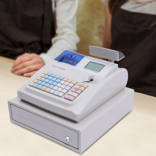 Electronic Cash Register 48 Keys Cash Management System with Thermal Printer