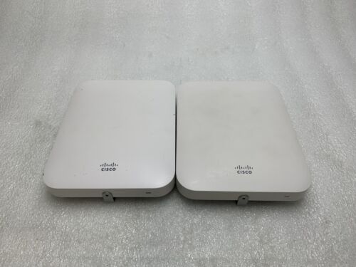 Lot of 2 Cisco Meraki MR18-HW Dual-Band Wireless Access Point w/Bracket AS-IS