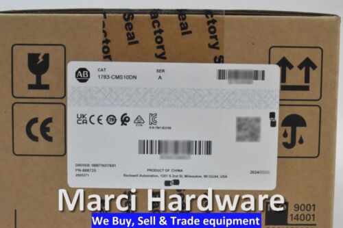 Sealed Allen-Bradley Stratix 1783-CMS10DN 5200 Managed Network Switch